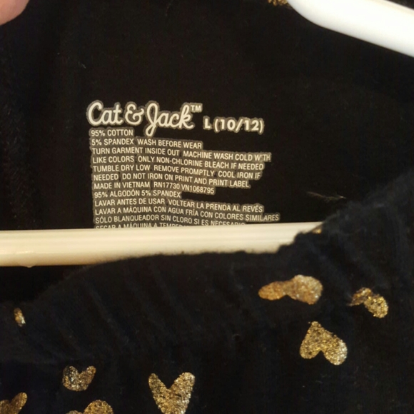 Girls heart leggings - Picture 4 of 5